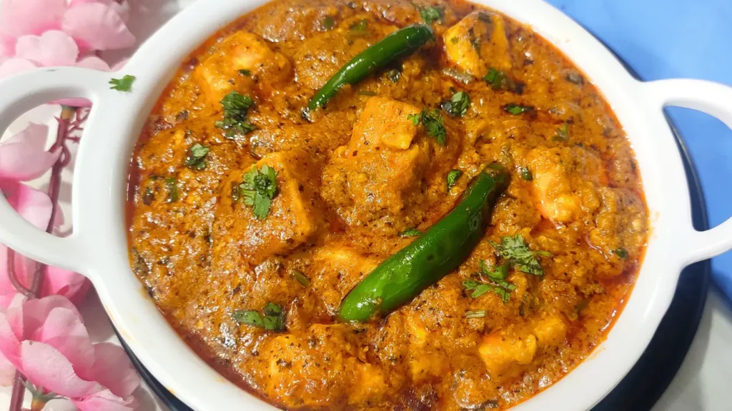 Khoya paneer recipe, rick gravy curry recipe, vegetarian food